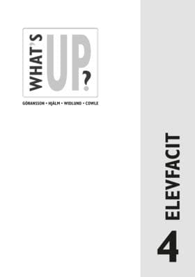 What's Up? 4 Elevfacit (Bok / Häftad)