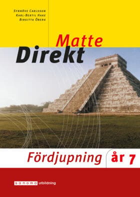 Matte Direkt Fördjupning År 7 (Bok / Häftad)