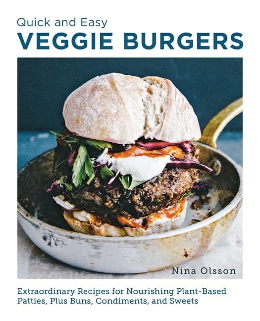 Nopeat ja helpot kasvisburgerit (kirja / nidottu)