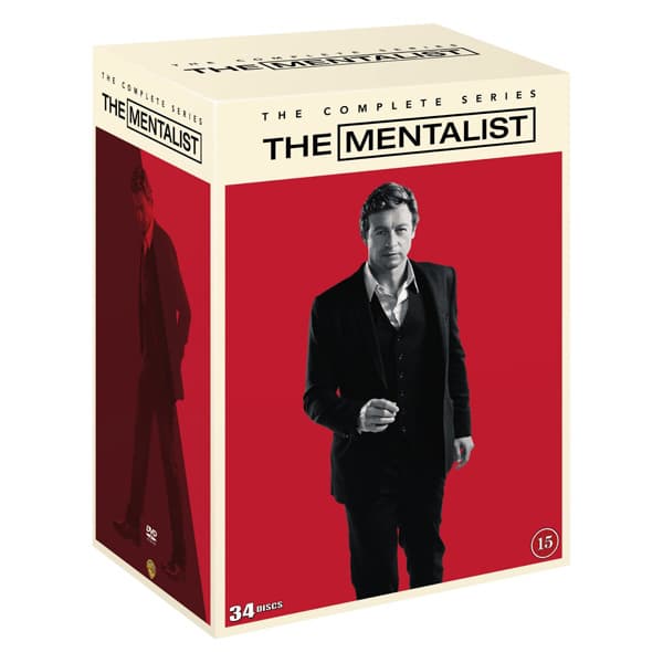 Mentalist: Koko sarja (34 DVD)