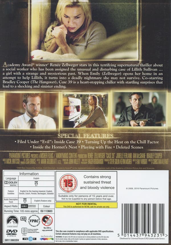 Case 39 (DVD)