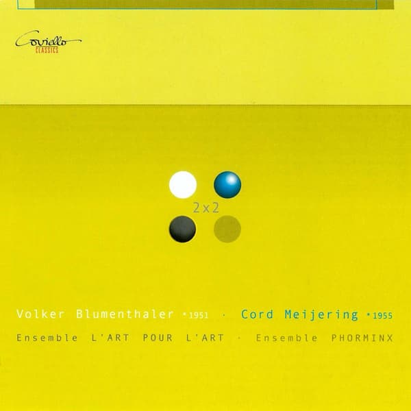 Ensemble L'art Pour L'art/Ens Phorminx: 2 x 2 (2 CD)