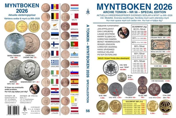Myntboken 2026 - Nr 56 (Bok / Häftad)