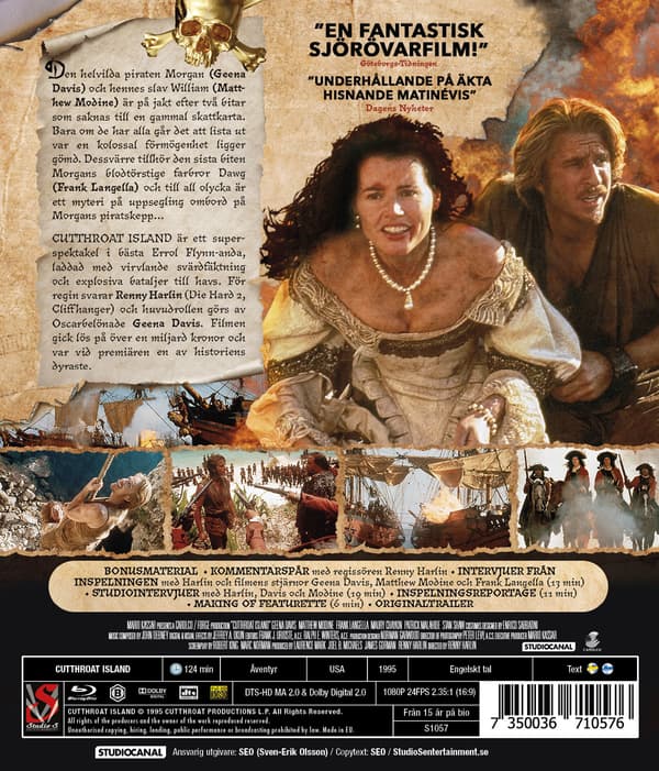 Cutthroat Island (Blu-ray / Restored Edition)