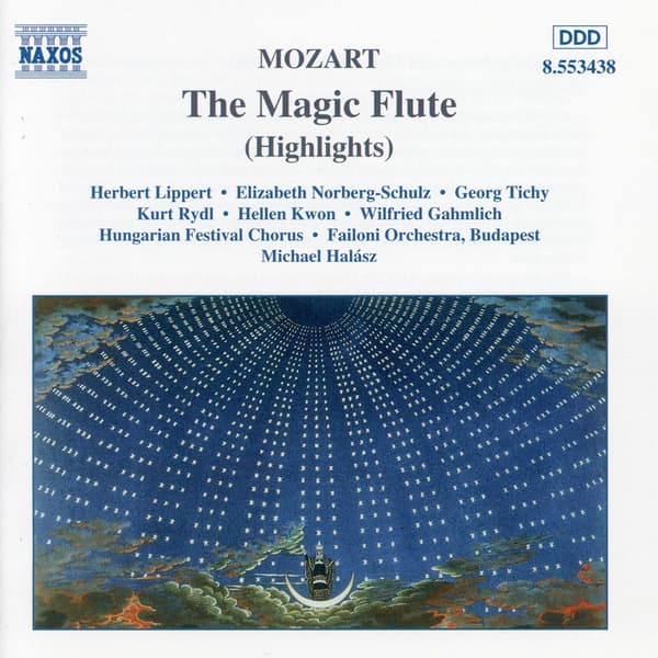 Mozart: Tryllefløjten (Uddrag) (CD)