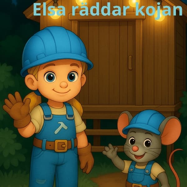 Elsa Räddar Kojan (Bok / Inbunden)