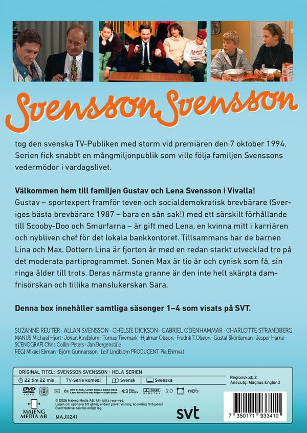 Svensson Svensson: Hela serien (8 DVD)