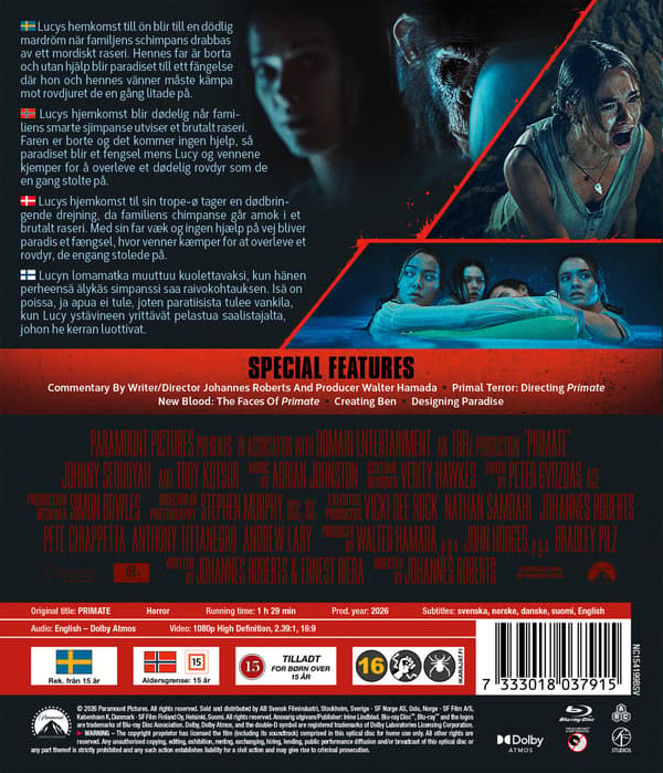 Primate (Blu-ray)