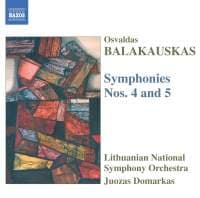 Balakauskas: Symphonies 4 & 5 (CD)
