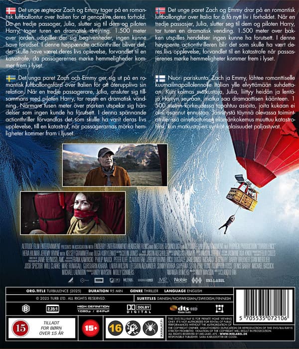 Turbulence (2025) (Blu-ray)