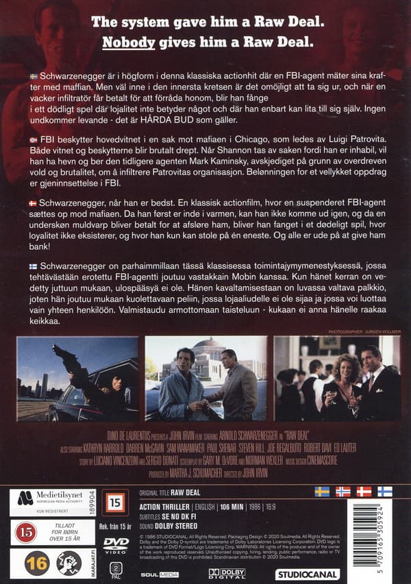 Hårda bud / Raw Deal (DVD)