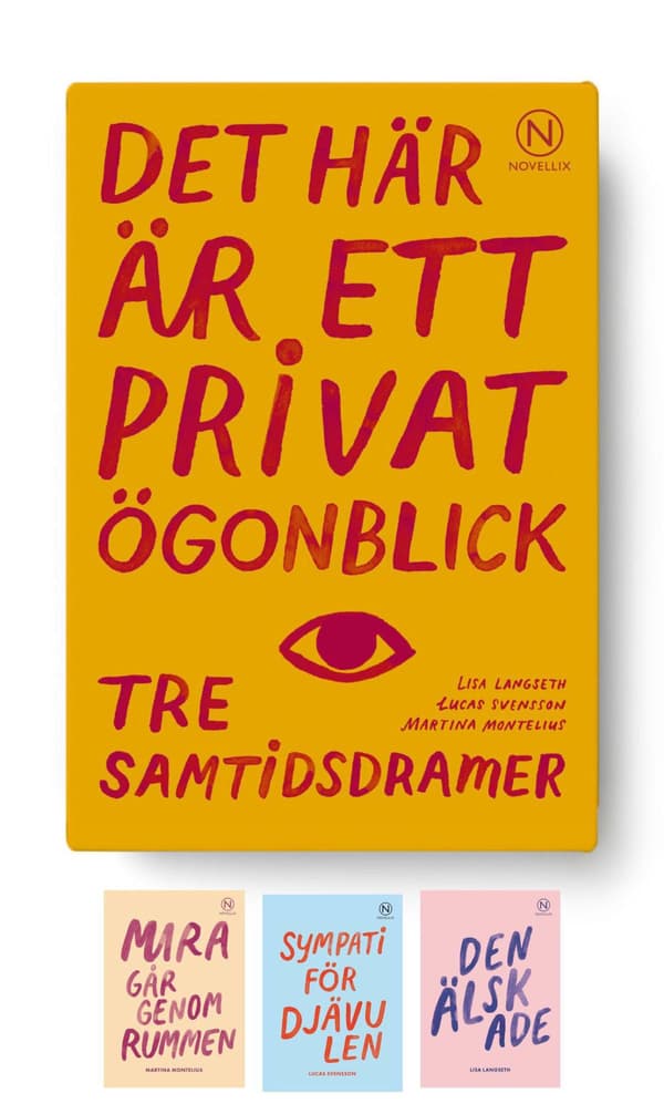 Det Här Är Ett Privat Ögonblick - Tre Samtidsdramer (Bok / Presentask)
