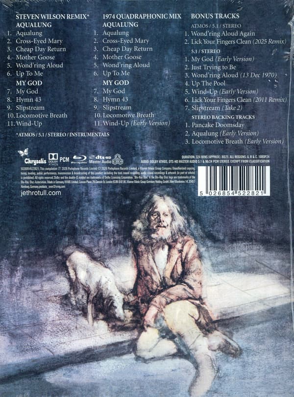 Jethro Tull: Aqualung (2026 remix) (Blu-ray Audio)