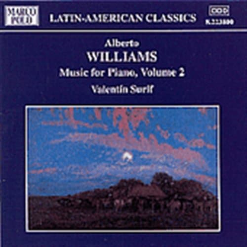 Williams Alberto: Pianomusiikkia Vol 2 (CD)