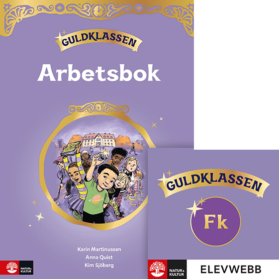 Guldklassen Fk Arbetsbok Med Elevwebb (Bok / Häftad)