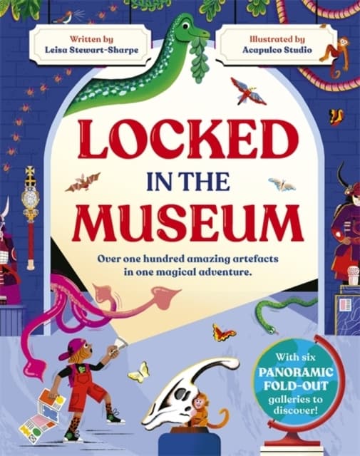 Lukittuna museoon (Kirja / Kovakantinen)