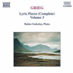 Grieg: Lyriske stykker bind 3 (CD)