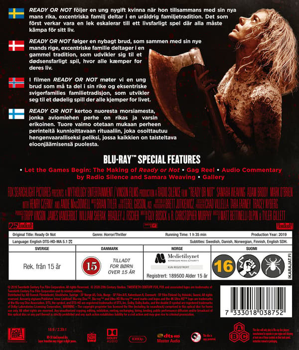 Ready or Not (Blu-ray)