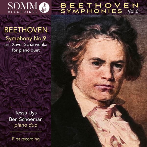 Beethoven: Symphony No 9 for Piano Duet (CD)