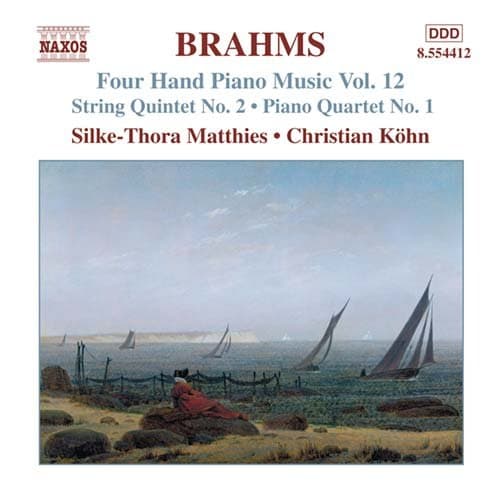 Brahms: Firehændig klavermusik 12 (CD)