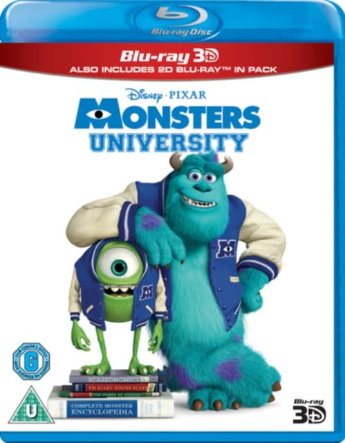 Monsters University (3 Blu-ray 3D)