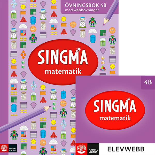 Singma Matematik 4b Övningsbok Med Elevwebb (Bok / Häftad)