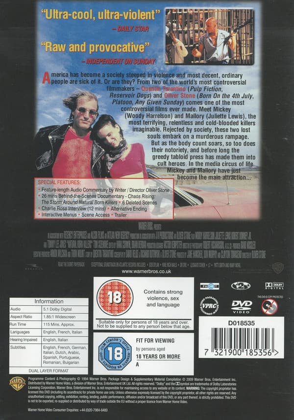 Syntyneet tappajat (DVD)