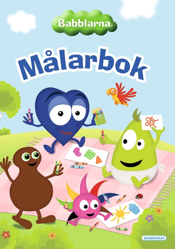 Babblarna Målarbok (Bok / Häftad)