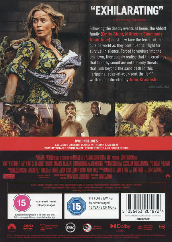 A Quiet Place: Part II (DVD)