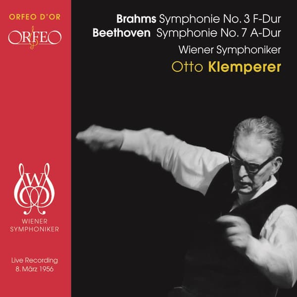 Beethoven / Brahms: Symfoni nr. 3 & 7 (CD)