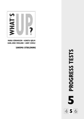 What's Up? 5 Progress Tests (5-Pack) (Kirja / Nidottu)