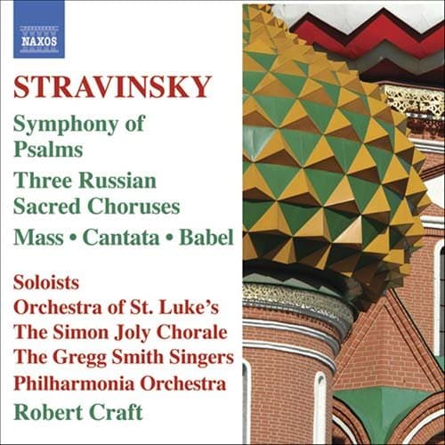 Stravinsky: Psalmisinfonia (CD)