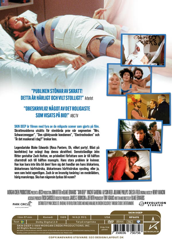 Løse forbindelser / Skin Deep (DVD / Restored Edition)
