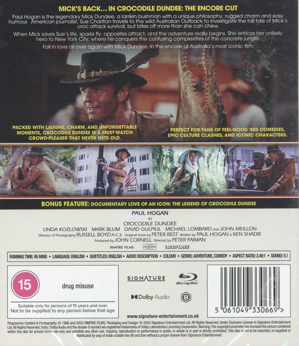 Crocodile Dundee: The Encore Cut (Blu-ray)