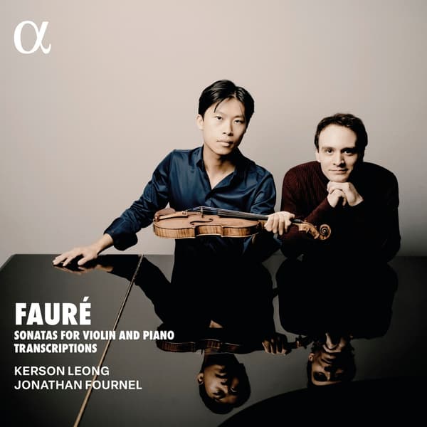 Fauré: Sonater for violin og klaver Transkription (CD)