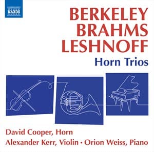 Berkeley/Brahms/Leshnoff: Käyrätorvitriot (CD)
