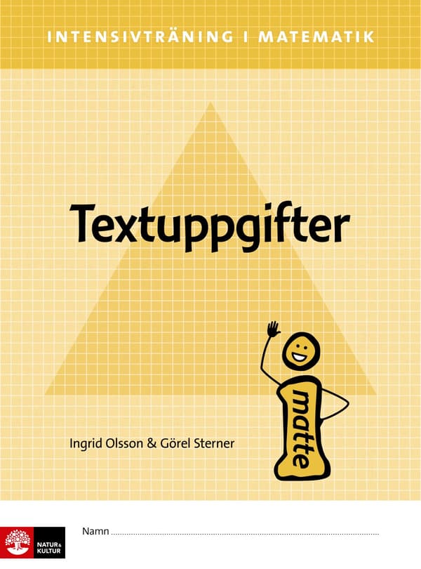 Intensivträning Ma Åk 4-6 Textuppgifter Elevhäfte (Bok / Häftad)