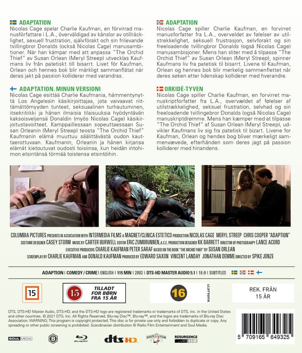 Adaptation (Blu-ray)