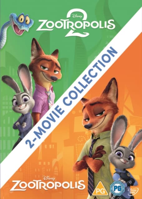 Zootropolis: 2 elokuvan kokoelma (2 DVD)