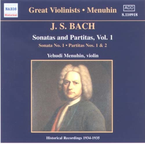 Bach: Sonaatit & Partitat Vol 1 (CD)