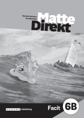 Matte Direkt 6b Facit (5-pakkaus) (Kirja / Nidottu)