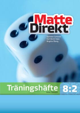 Matte Direkt Träningshäfte 8-2 (5-Pack) (Bok / Häftad)