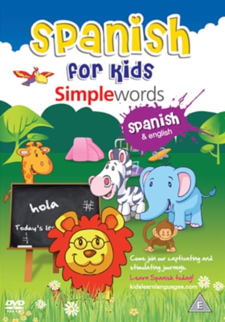Spansk for børn: Simple ord (DVD)