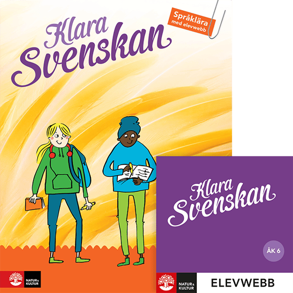 Klara Svenskan Åk 6 Elevbok Språklära (Bok / Häftad)