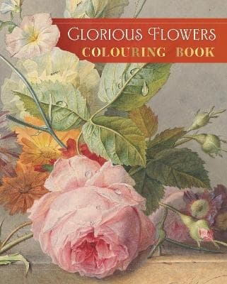 Glorious Flowers Colouring Book (Bok / Pocket)