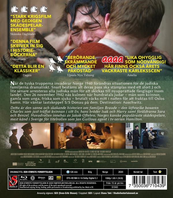 Den største forbrydelse (Blu-ray)