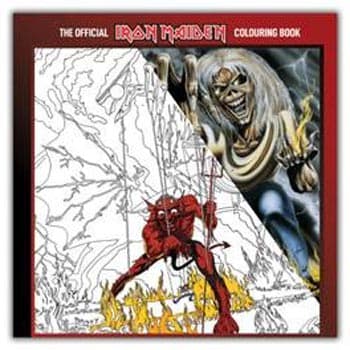 Iron Maiden: Colouring book (Bok / Kartonnage)