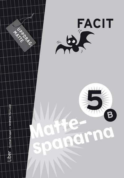 Mattespanarna 5b Facit (Kirja / Nidottu)