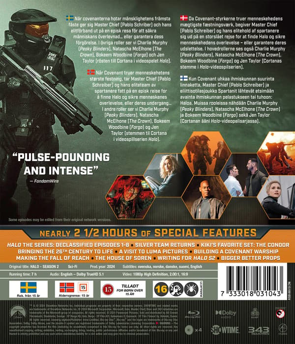 Halo: Kausi 2 (4 Blu-ray)