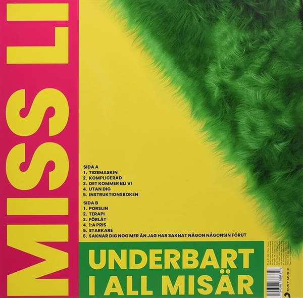 Miss Li: Underbart i all misär (Vinyyli LP)